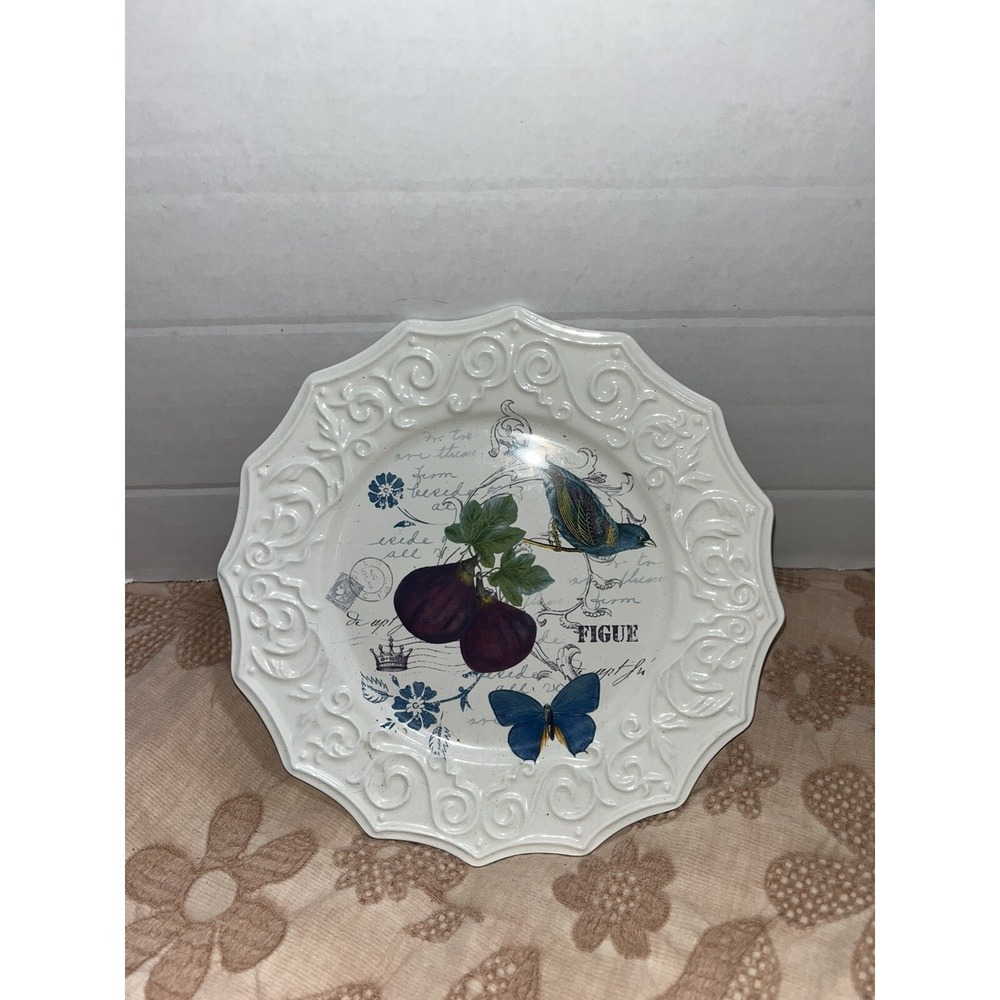Mikasa Dinnerware Antique Countryside Fig Salad Plate 8"